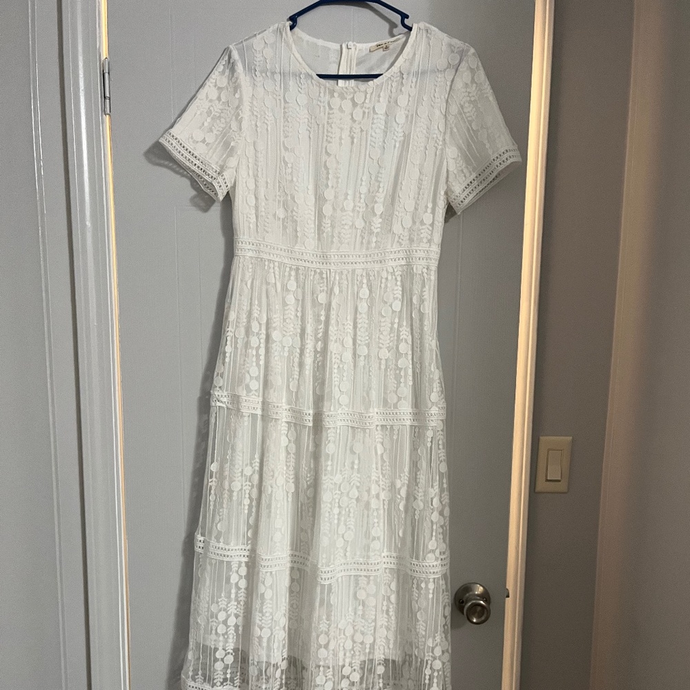 Ada Faye White Dress